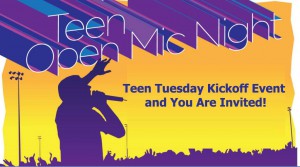 Teen Tuesday Kickoff for blog